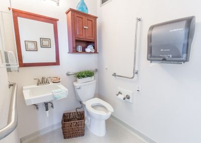 bathroom at Monterey Care Center